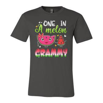 One In A Melon Grammy Watermelon Jersey T-Shirt | Mazezy