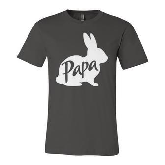 Papa Bunny Rabbit Father Daddy Dad Grandpa Easter Jersey T-Shirt | Mazezy
