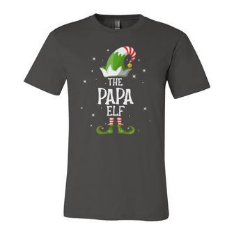 The Papa Elf Matching Group Christmas Jersey T-Shirt | Mazezy