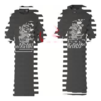 Papasaurus Fossils Dinsosaur Dad Jersey T-Shirt | Mazezy