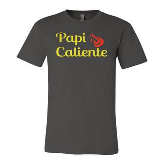 Papi Caliente Hot Daddy Spanish Fire Camiseta Jersey T-Shirt | Mazezy
