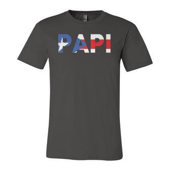 Papi Puerto Rican Dad Puerto Rico Jersey T-Shirt | Mazezy
