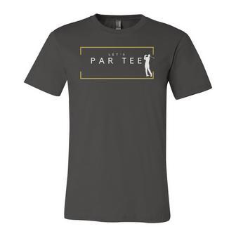 Lets Par Tee Golfing Partee For Golf Lovers Jersey T-Shirt | Mazezy