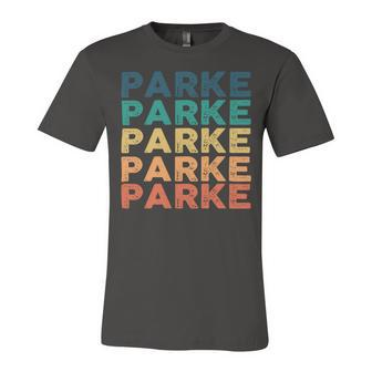 Parke Name Shirt Parke Family Name Unisex Jersey Short Sleeve Crewneck Tshirt - Monsterry UK