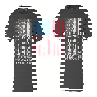 Patriotic American Flag Thank You For Kid Girl Boy Jersey T-Shirt | Mazezy