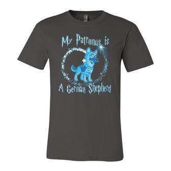 My Patronus Is A German Shepherd Dog Lovers Jersey T-Shirt | Mazezy