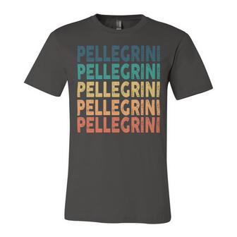 Pellegrini Name Shirt Pellegrini Family Name Unisex Jersey Short Sleeve Crewneck Tshirt - Monsterry