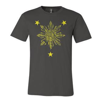 Pinoy Philippines Flag 3 Stars And A Sun Jersey T-Shirt | Mazezy