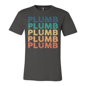 Plumb Name Shirt Plumb Family Name V2 Unisex Jersey Short Sleeve Crewneck Tshirt - Monsterry