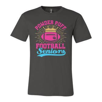 Powder Puff Football Seniors Jersey T-Shirt | Mazezy