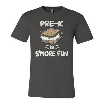 Pre-K Is Smore Fun Back To School Teacher Kids Jersey T-Shirt | Mazezy