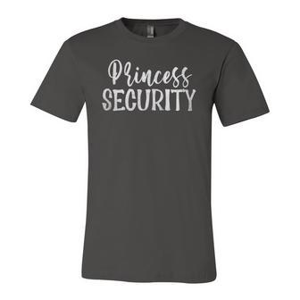 Princess Security Halloween Dad Matching Easy Costume Jersey T-Shirt | Mazezy