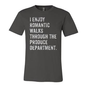 Produce Department Romantic Walk Food Jersey T-Shirt | Mazezy AU