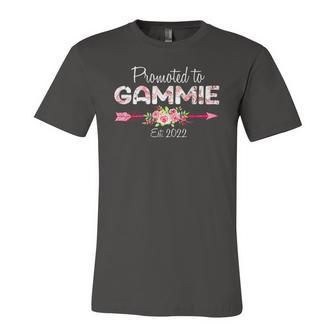 Promoted To Gammie Est 2022 Tee Cute Jersey T-Shirt | Mazezy