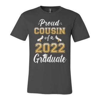 Proud Cousin Of A Class Of 2022 Graduate Senior Graduation Jersey T-Shirt | Mazezy