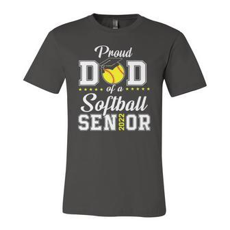 Proud Dad Of A Softball Senior 2022 Class Of 2022 Jersey T-Shirt | Mazezy