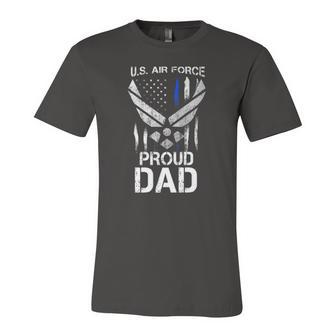 Proud Dad US Air Force Stars Air Force Party Jersey T-Shirt | Mazezy