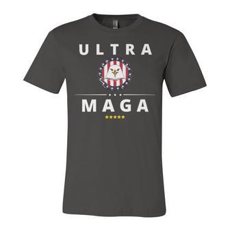 Proud Ultra Maga V12 Unisex Jersey Short Sleeve Crewneck Tshirt | Favorety CA