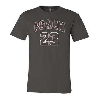 Psalm 23 Retro Sneakerhead Christian Bible Jesus Jersey T-Shirt | Mazezy