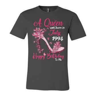 Queens Are Born In July 1994 28Th Birthday For Girl Unisex Jersey Short Sleeve Crewneck Tshirt - Seseable