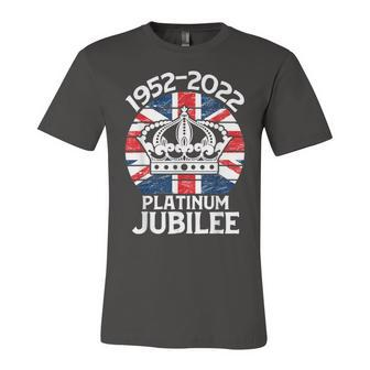 Queens Platinum Jubilee 2022 British Platinum Jubilee Jersey T-Shirt | Mazezy