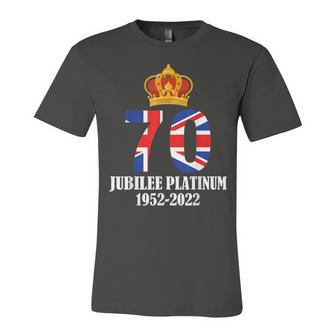 Queens Platinum Jubilee 2022 Queens 70Th Jubilee  Unisex Jersey Short Sleeve Crewneck Tshirt