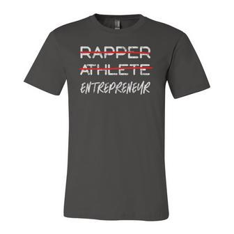 Rapper Athlete Entrepreneur Hustler Businessman Jersey T-Shirt | Mazezy