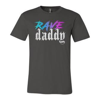 Rave Daddy Edm Music Festival Techno House Raver V2 Jersey T-Shirt | Mazezy