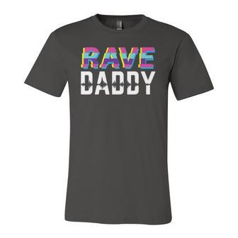 Rave Daddy Techno Dad Jersey T-Shirt | Mazezy