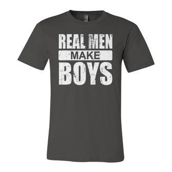 Real Make Boys Daddy To Be Announcement Boydaddy Jersey T-Shirt | Mazezy