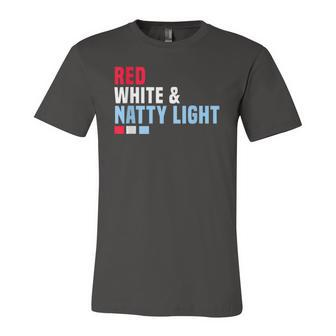 Red White And Natty-Light 4Th Of July Jersey T-Shirt | Mazezy