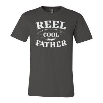 Reel Cool Father Fishing Lover Jersey T-Shirt | Mazezy