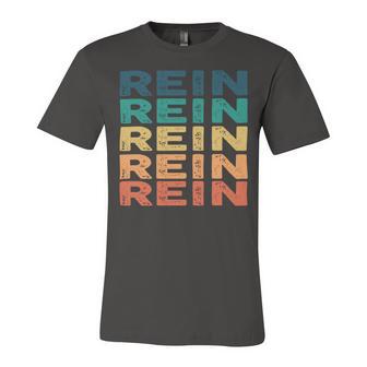 Rein Name Shirt Rein Family Name Unisex Jersey Short Sleeve Crewneck Tshirt - Monsterry AU