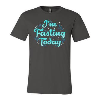 Religious Lent Rammadan Yom Kippur Or Weight Loss Fasting Jersey T-Shirt | Mazezy