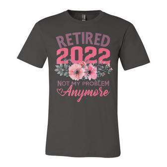 Retired 2022 Retirement For 2022 Cute Pink Jersey T-Shirt | Mazezy