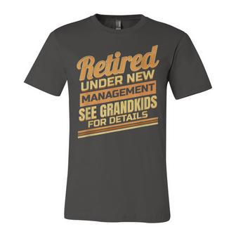 Retired Grandpa Grandma Funny Grandkids Farewell For Retiree Unisex Jersey Short Sleeve Crewneck Tshirt - Seseable