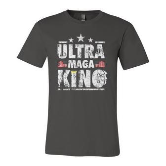 Retro Great Ultra Maga King Trump Biden Political Ultra Mega Proud Jersey T-Shirt | Mazezy