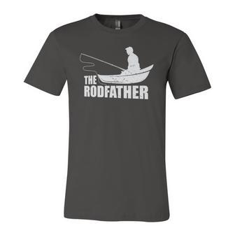 The Rodfather Nature Lover And Fisher Jersey T-Shirt | Mazezy