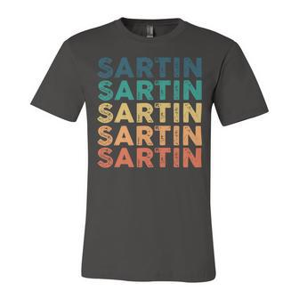 Sartin Name Shirt Sartin Family Name Unisex Jersey Short Sleeve Crewneck Tshirt - Monsterry AU