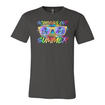Schools Out For Summer Teachers Students Last Day Of School Jersey T-Shirt | Mazezy CA