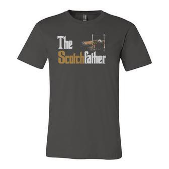 The Scotch Father Whiskey Lover From Her Jersey T-Shirt | Mazezy