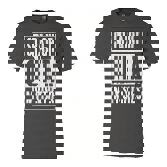 Seventieth Birthday Straight Outta My Sixties Gift Unisex Jersey Short Sleeve Crewneck Tshirt - Seseable