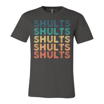 Shults Name Shirt Shults Family Name V2 Unisex Jersey Short Sleeve Crewneck Tshirt - Monsterry AU