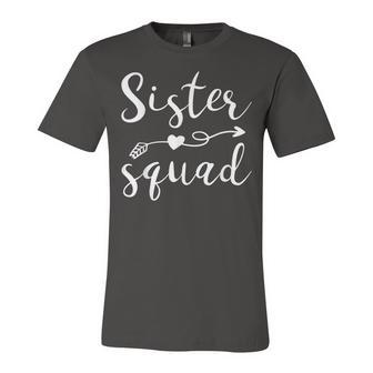 Sister Squad Birthday Besties Girls Friend Unisex Jersey Short Sleeve Crewneck Tshirt - Seseable