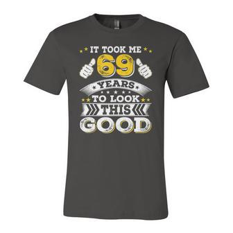 Sixty Nine 69Th 69 Years Old 1953 Birthday Bday Idea Jersey T-Shirt | Mazezy