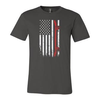 Skateboarding American Flag July 4Th Skateboard Jersey T-Shirt | Mazezy