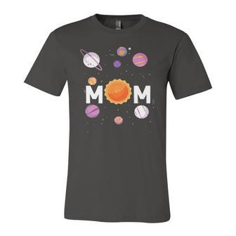 Space Mom For A Space Birthday Party Or Planet Party Jersey T-Shirt | Mazezy CA