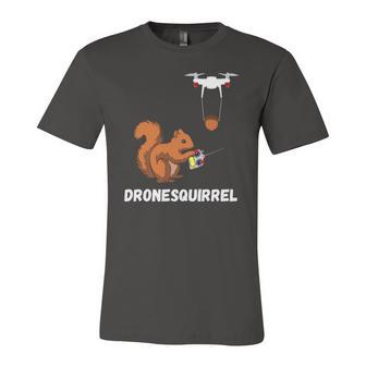 Squirrel Drone Pilot Quadcopter Operators Rodent Fpv Drones Jersey T-Shirt | Mazezy