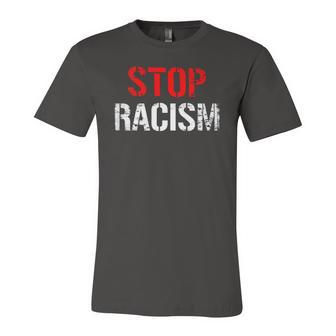 Stop Racism Human Rights Racism Jersey T-Shirt | Mazezy