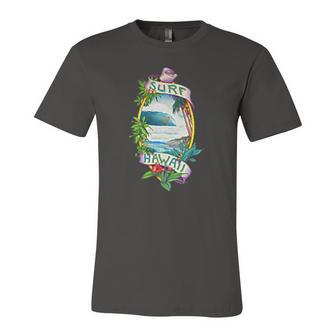 Surf Hawaii Classic Real Vintage Retro 70S Surf Jersey T-Shirt | Mazezy